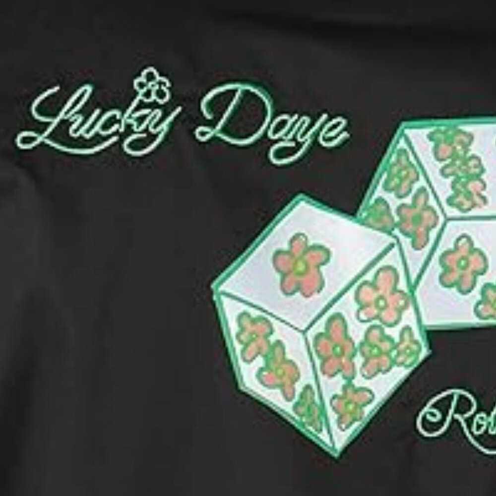 LUCKY DAYE "Roll Some More" Button-up Bowling-Style shirt 🍀 NEW!!! - Picture 11 of 13
